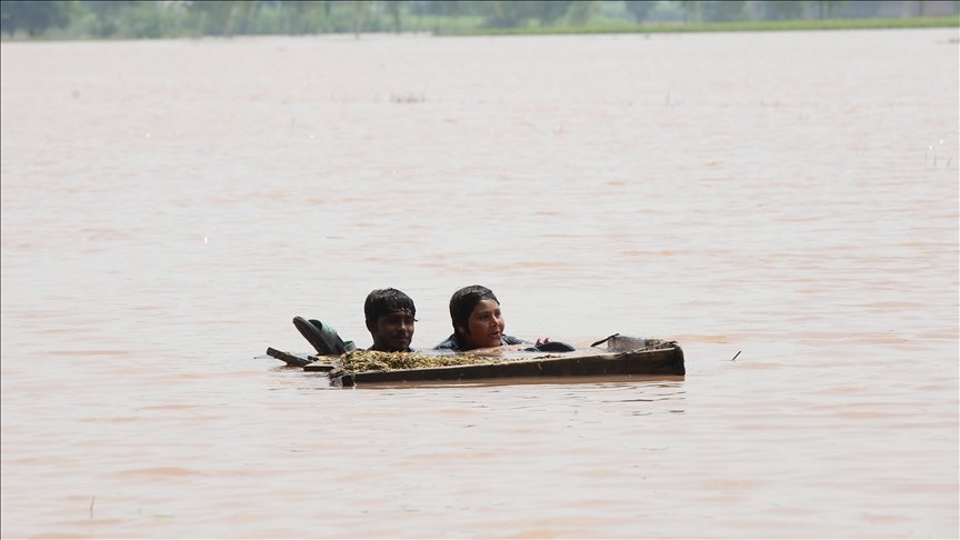 تأثر أكثر من مليوني نسمة بسبب الفيضان في باكستان